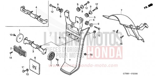 REAR FENDER PK50N de 1992